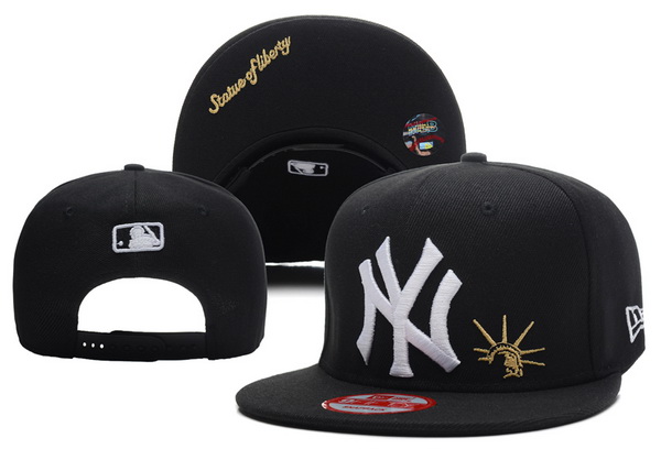 MLB New York Yankees NE Snapback Hat #165
